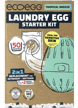 Load image into Gallery viewer, Ecoegg Laundry Egg Starter Kit Tropical Breeze - 50 Washes - CLEARANCE