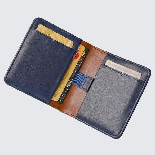 La Enviro Freo Wallet Vegan Leather Dark Blue