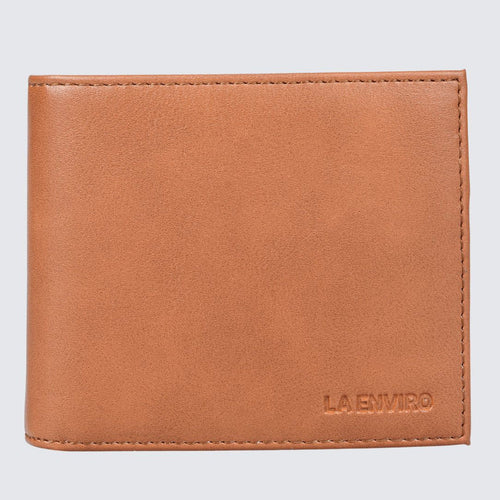 La Enviro Tan Pleather Texture Vegan Wallet for Men JP Edition