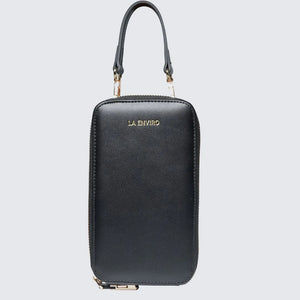 La Enviro Bondi Mobile Phone Bag Black