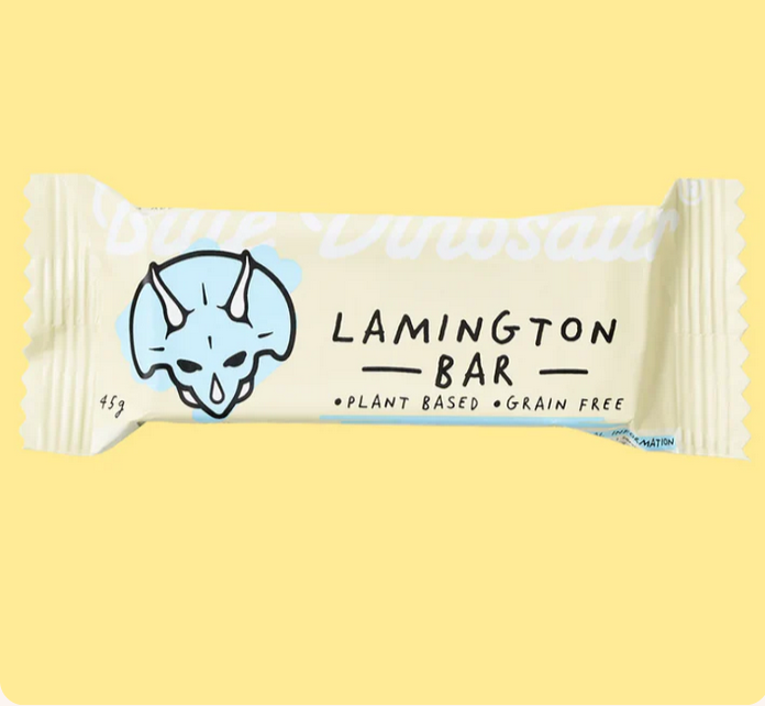 Blue Dinosaur Lamington Bar 45g