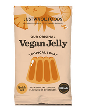 Load image into Gallery viewer, Just Wholefoods Vegan Jelly Tropical Twist 85g