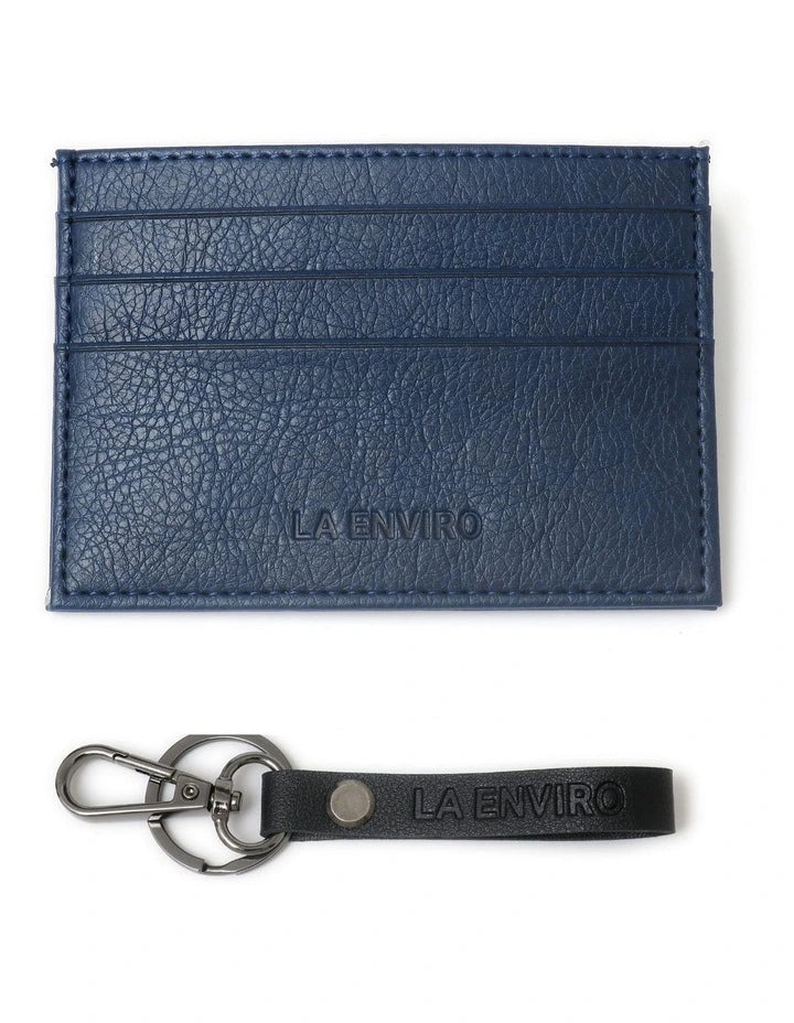 La Enviro Avoca Minamalist Unisex Card Holder Blue