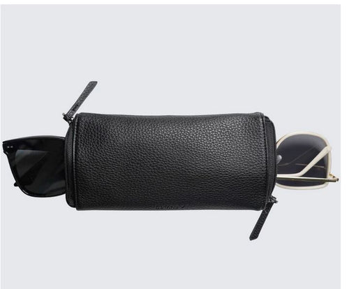 La Enviro Eden Double Sided Glasses Case Black