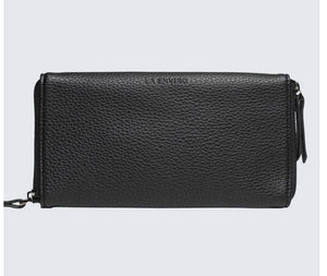 La Enviro Eden Double Sided Glasses Case Black