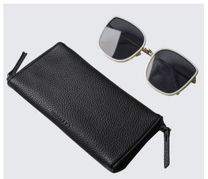 La Enviro Eden Double Sided Glasses Case Black