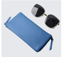 Load image into Gallery viewer, La Enviro Eden Double Sided Glasses Case Sky Blue