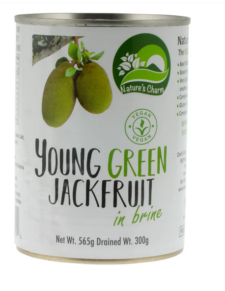 Natures Charm Young Green Jackfruit In Brine 300g