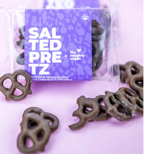 Naughty Vegan Salted Pretzels 150g