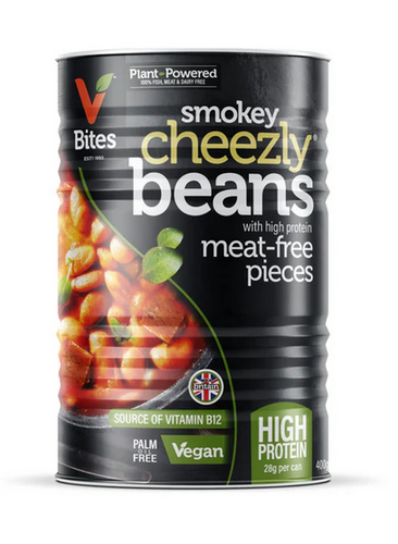 Vbites Smokey Cheezly Bean With Meat Free Pieces 400g