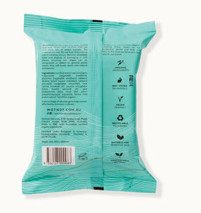 Wotnot Natural Face Wipes Sensitive 25 Pack