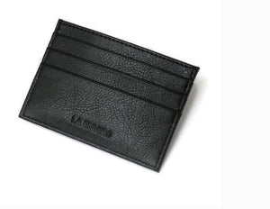 La Enviro Avoca Minamalist Unisex Card Holder Black - Five Vegans