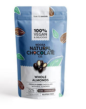 Load image into Gallery viewer, Noosa Natural Dark Chocolate with Whole Almonds 100g - Five Vegans